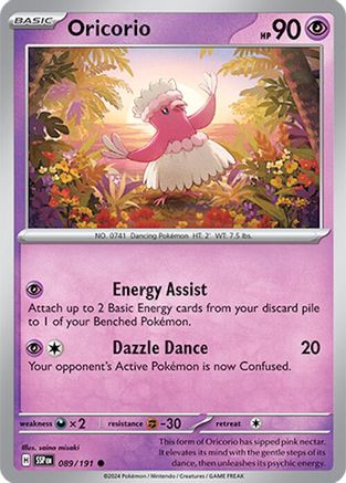 [PKM] Oricorio (089/191) [Scarlet & Violet: Surging Sparks]