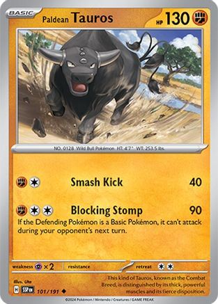 [PKM] Paldean Tauros (101/191) [Scarlet & Violet: Surging Sparks]