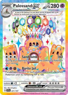 Palossand ex (221/191) [Scarlet & Violet: Surging Sparks]