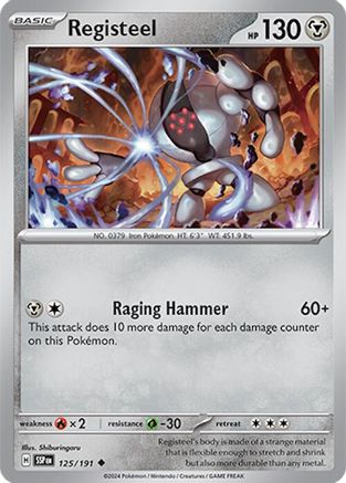 [PKM] Registeel (125/191) [Scarlet & Violet: Surging Sparks]