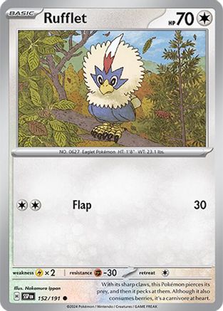 [PKM] Rufflet (152/191) [Scarlet & Violet: Surging Sparks]