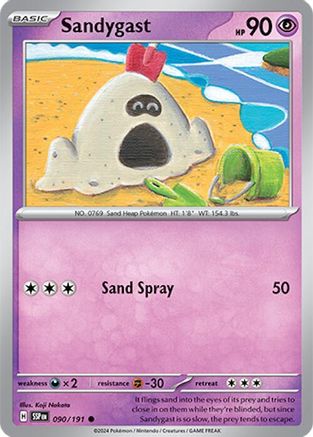 [PKM] Sandygast (090/191) [Scarlet & Violet: Surging Sparks]