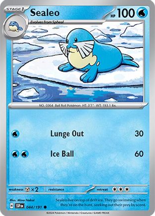 [PKM] Sealeo (044/191) [Scarlet & Violet: Surging Sparks]