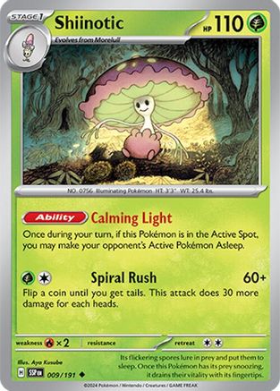 [PKM] Shiinotic (009/191) [Scarlet & Violet: Surging Sparks]