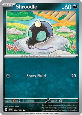 [PKM] Shroodle (120/191) [Scarlet & Violet: Surging Sparks]