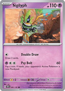 [PKM] Sigilyph (081/191) [Scarlet & Violet: Surging Sparks]