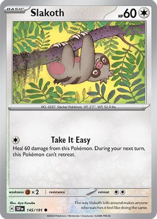[PKM] Slakoth (145/191) [Scarlet & Violet: Surging Sparks]