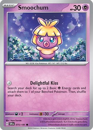 [PKM] Smoochum (075/191) [Scarlet & Violet: Surging Sparks]