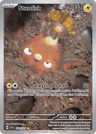 [PKM] Stunfisk (202/191) [Scarlet & Violet: Surging Sparks]