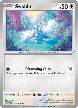 [PKM] Swablu (148/191) [Scarlet & Violet: Surging Sparks]