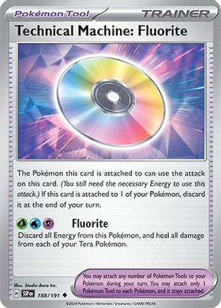 [PKM] Technical Machine: Fluorite (188/191) [Scarlet & Violet: Surging Sparks]