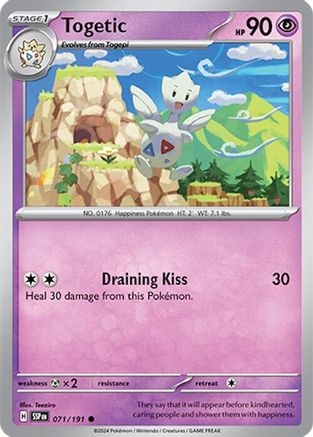 [PKM] Togetic (071/191) [Scarlet & Violet: Surging Sparks]
