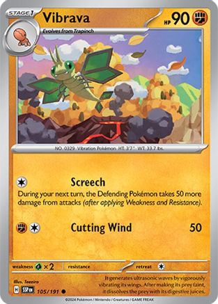 [PKM] Vibrava (105/191) [Scarlet & Violet: Surging Sparks]