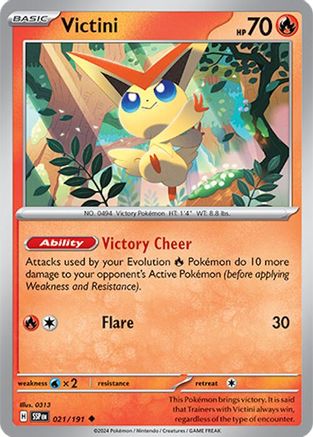 [PKM] Victini (021/191) [Scarlet & Violet: Surging Sparks]