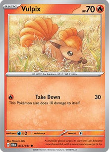 [PKM] Vulpix (016/191) [Scarlet & Violet: Surging Sparks]