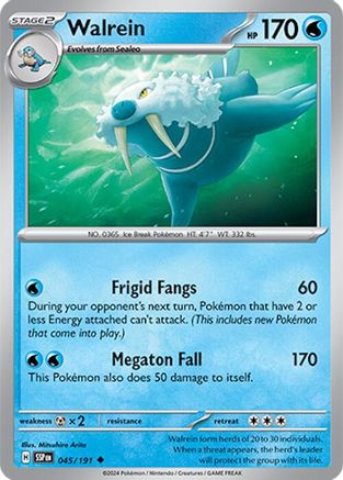[PKM] Walrein (045/191) [Scarlet & Violet: Surging Sparks]