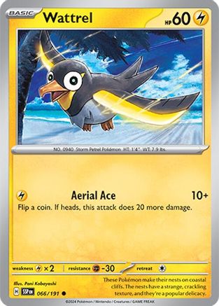 [PKM] Wattrel (066/191) [Scarlet & Violet: Surging Sparks]