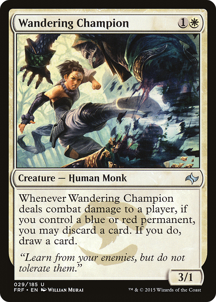 {C} Wandering Champion [Fate Reforged][FRF 029]