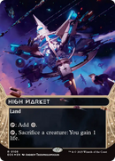 {@@ EOC R} High Market (0108) (Borderless) (Galaxy Foil) [Edge of Eternities: Stellar Sights][EOS 108]