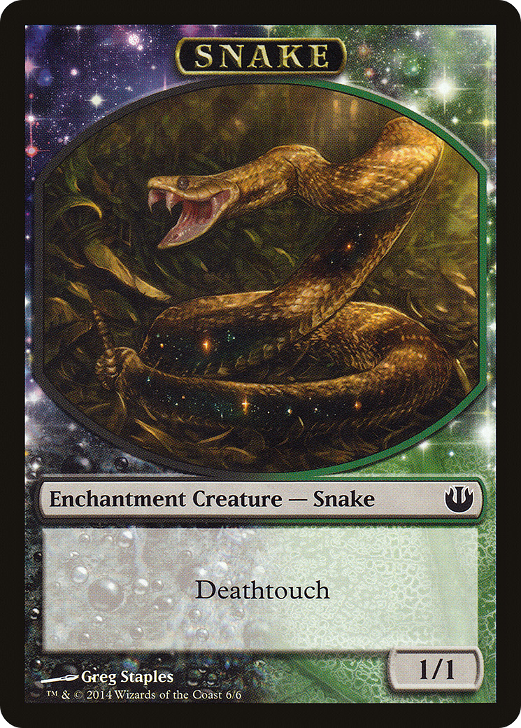{T} Snake Token [Journey into Nyx Tokens][TJOU 006]