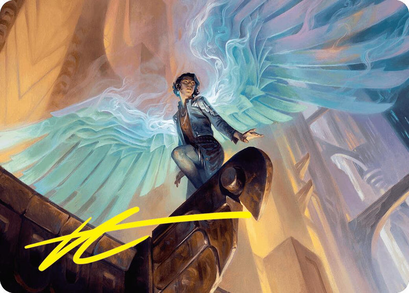 {A} Giada, Font of Hope Art Card (20/54) (Gold-Stamped Signature) [Foundations Art Series][GS AFDN 020]