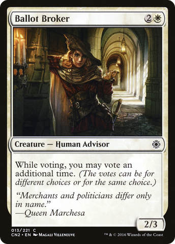 {C} Ballot Broker [Conspiracy: Take the Crown][CN2 013]