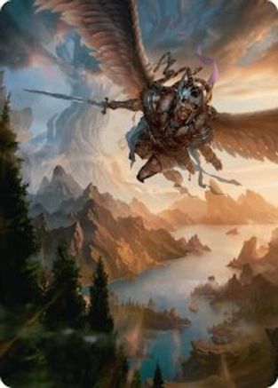 {A} Youthful Valkyrie Art Card (28/54) [Foundations Art Series][AFDN 028]