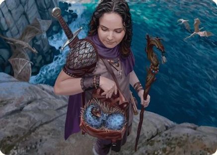 {A} Drake Hatcher Art Card (5/54) [Foundations Art Series][AFDN 005]