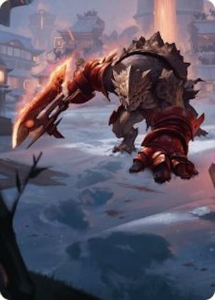 {A} Searslicer Goblin Art Card (39/54) [Foundations Art Series][AFDN 039]