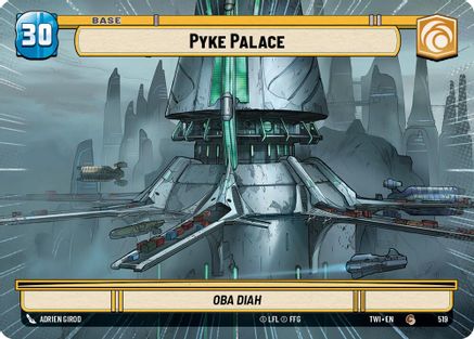 {SW-B}Pyke Palace // Clone Trooper (Hyperspace) (519 // T04) [Twilight of the Republic]
