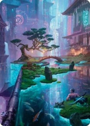 {A} Island Art Card (22/54) [Foundations Art Series][AFDN 022]