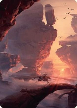 {A} Mountain Art Card (24/54) [Foundations Art Series][AFDN 024]