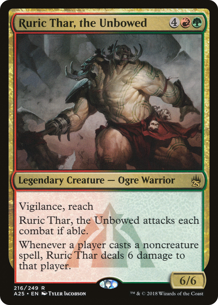 {R} Ruric Thar, the Unbowed [Masters 25][A25 216]