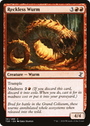 {C} Reckless Wurm [Time Spiral Remastered][TSR 181]