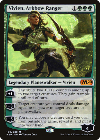 {R} Vivien, Arkbow Ranger [Core Set 2020][M20 199]