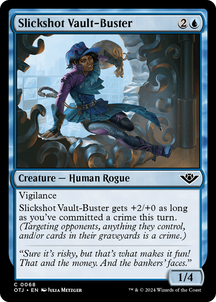 {@C} Slickshot Vault-Buster [Outlaws of Thunder Junction][OTJ 068]