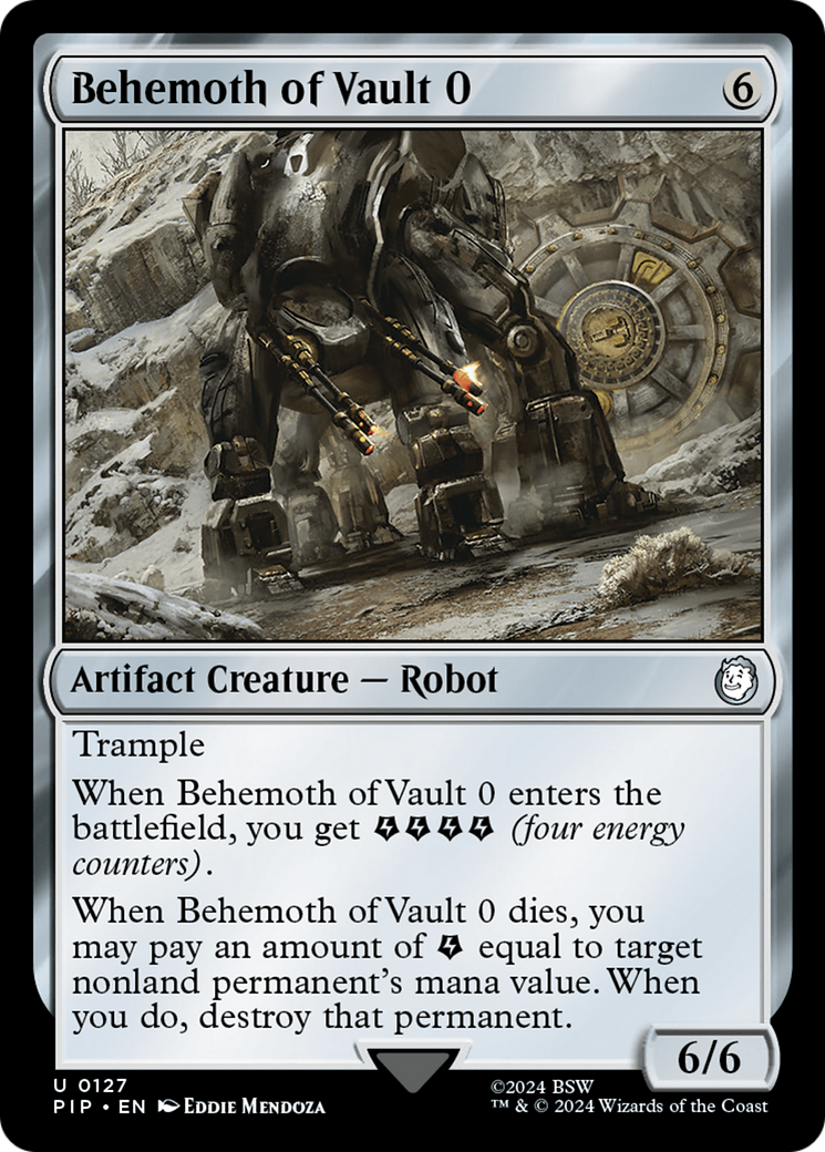 {C} Behemoth of Vault 0 [Fallout][PIP 127]