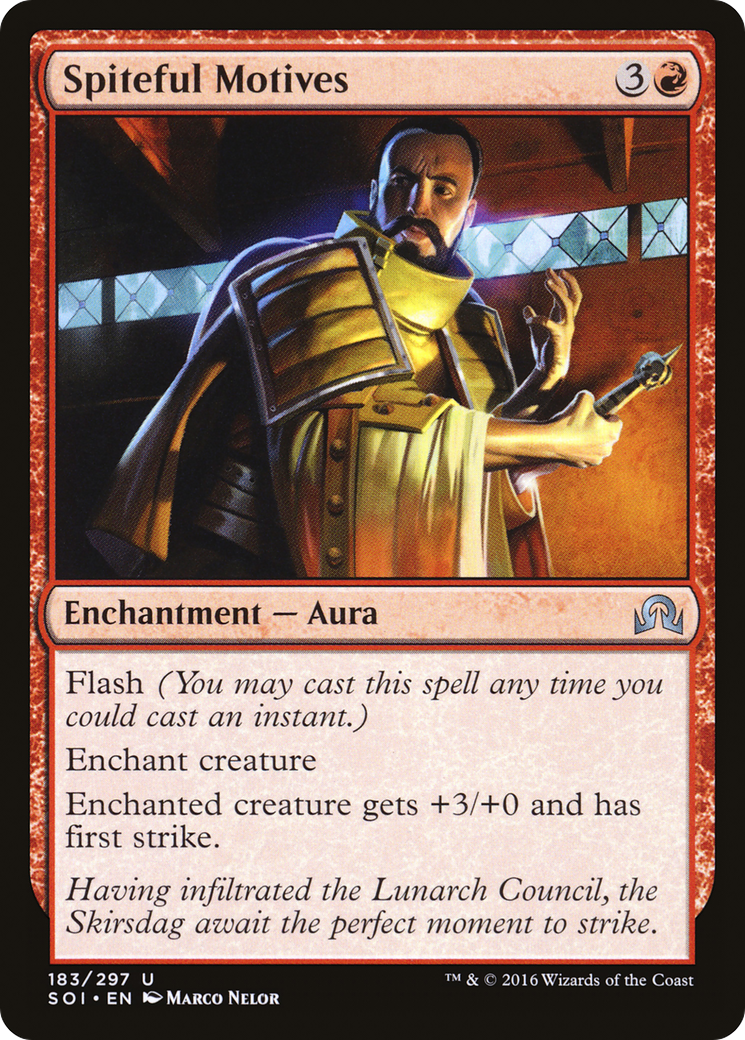 {C} Spiteful Motives [Shadows over Innistrad][SOI 183] - Misty Mountain Games