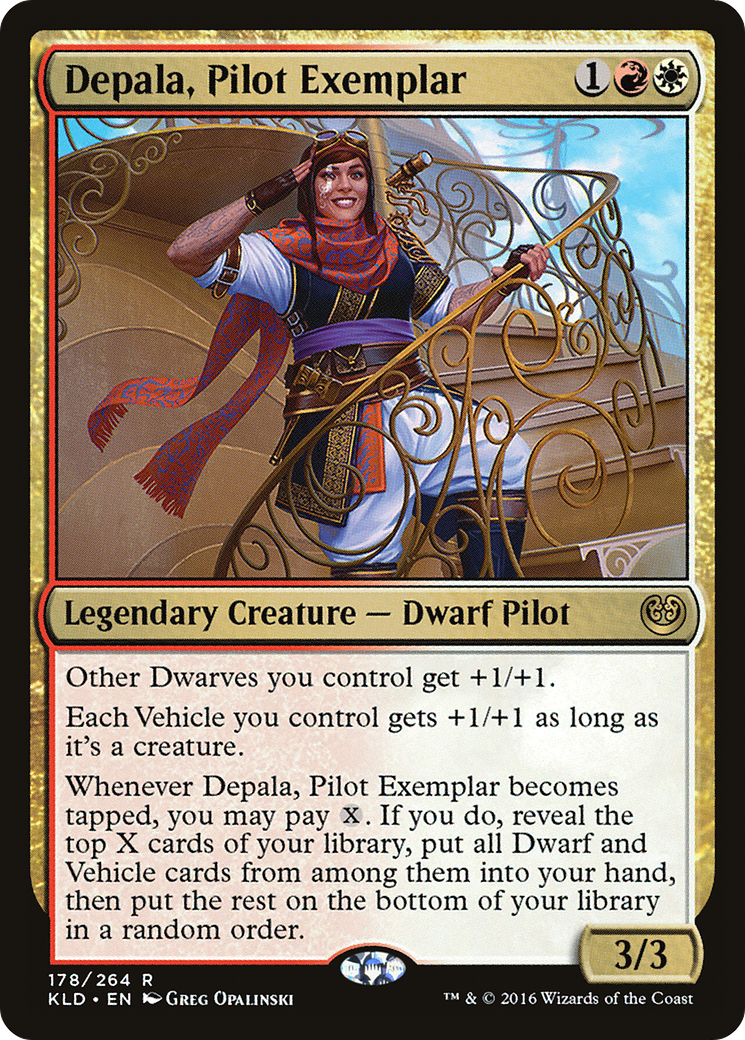 {R} Depala, Pilot Exemplar [Kaladesh][KLD 178]