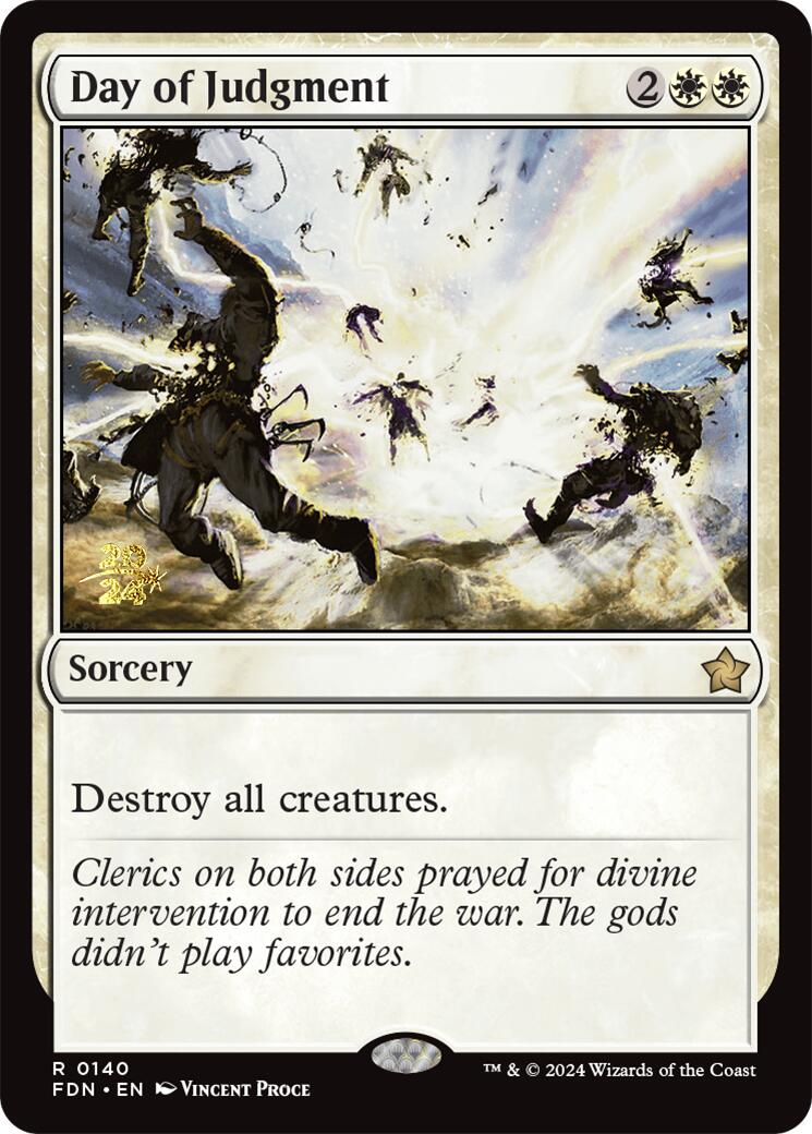 {@R} Day of Judgment [Foundations Prerelease Promos][PR FDN 140]