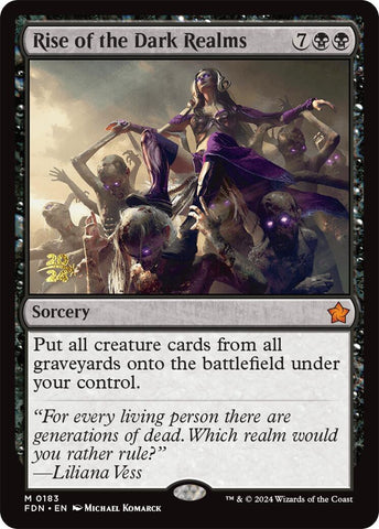 {@R} Rise of the Dark Realms [Foundations Prerelease Promos][PR FDN 183]