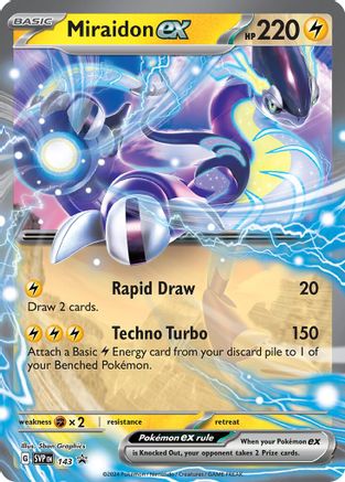 [PKM] Miraidon ex (143) [Scarlet & Violet: Black Star Promos]