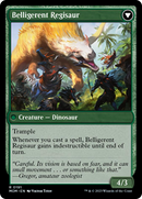 {R} Invasion of Ixalan // Belligerent Regisaur [March of the Machine][MOM 191]