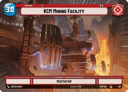 {SW-B}MCM Mining Facility // Battle Droid (Hyperspace) (301 // T03) [Twilight of the Republic]