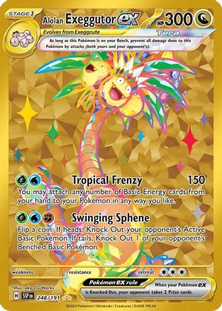 [PKM] Alolan Exeggutor ex (248/191) [Scarlet & Violet: Surging Sparks]