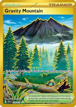 [PKM] Gravity Mountain (250/191) [Scarlet & Violet: Surging Sparks]