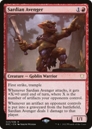 {R} Sardian Avenger [The Brothers' War Commander][BRC 023]