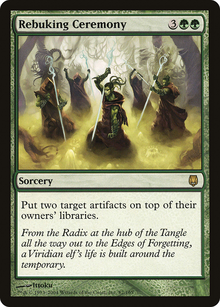 {R} Rebuking Ceremony [Darksteel][DST 082] - Misty Mountain Games