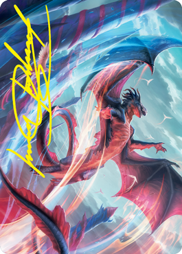 {A} Galazeth Prismari Art Card (Gold-Stamped Signature) [Strixhaven: School of Mages Art Series][GS ASTX 058]