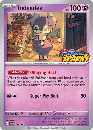 [PKM] Indeedee (154) [Scarlet & Violet: Black Star Promos]